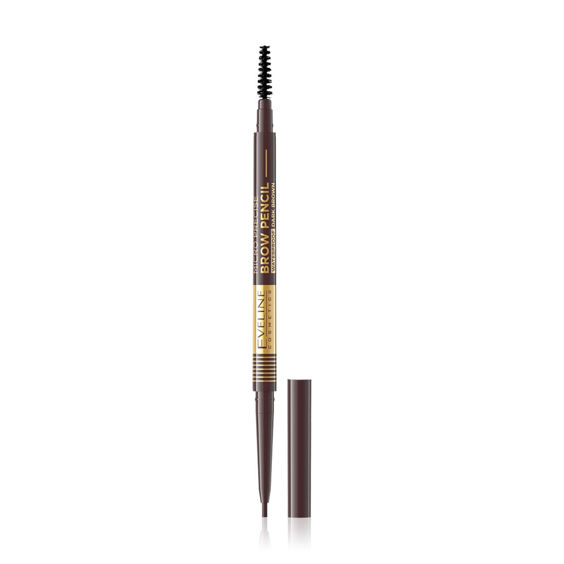 Водостійкий олівець для брів Eveline Cosmetics Micro Precise Brow Pencil 03 Dark Brown, 1.2 г